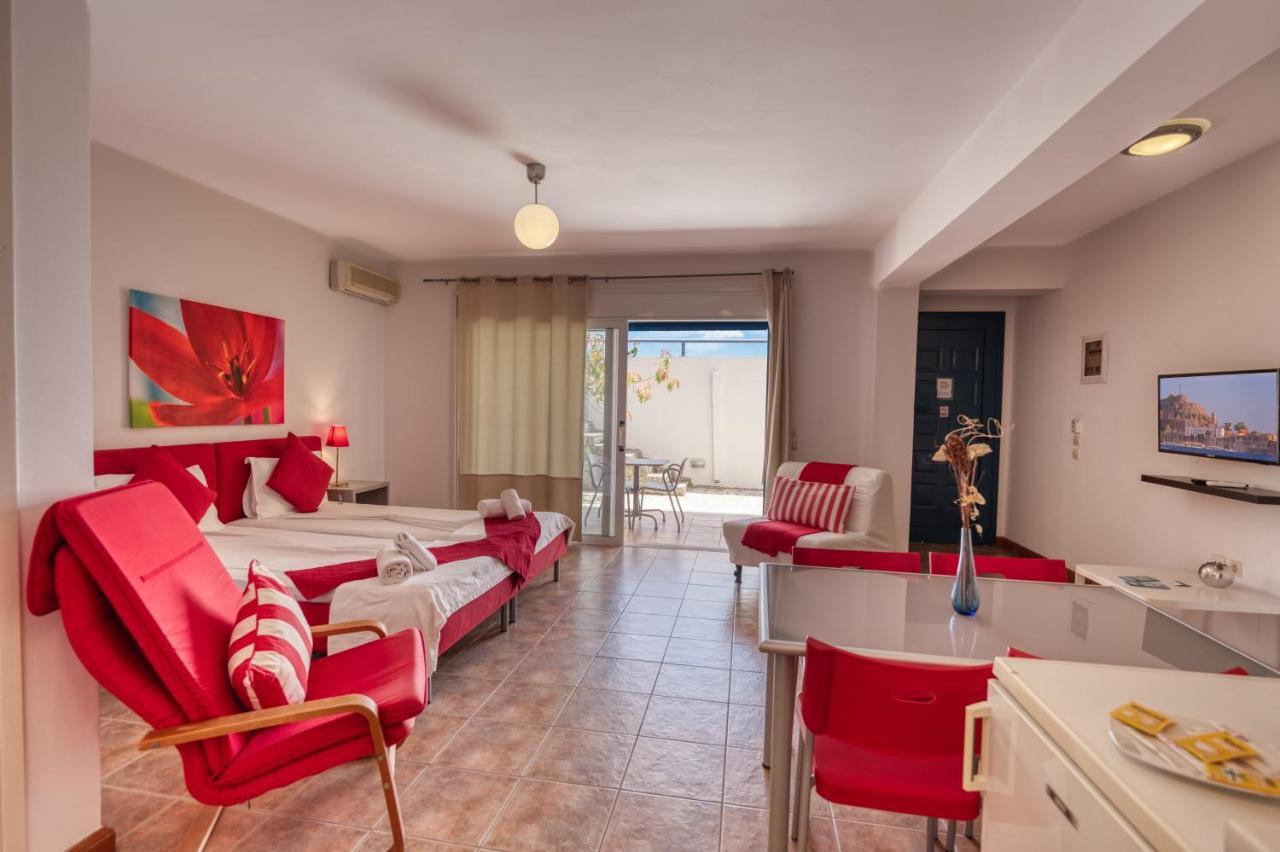 Glyfa Corfu Apartments Barbati Luaran gambar