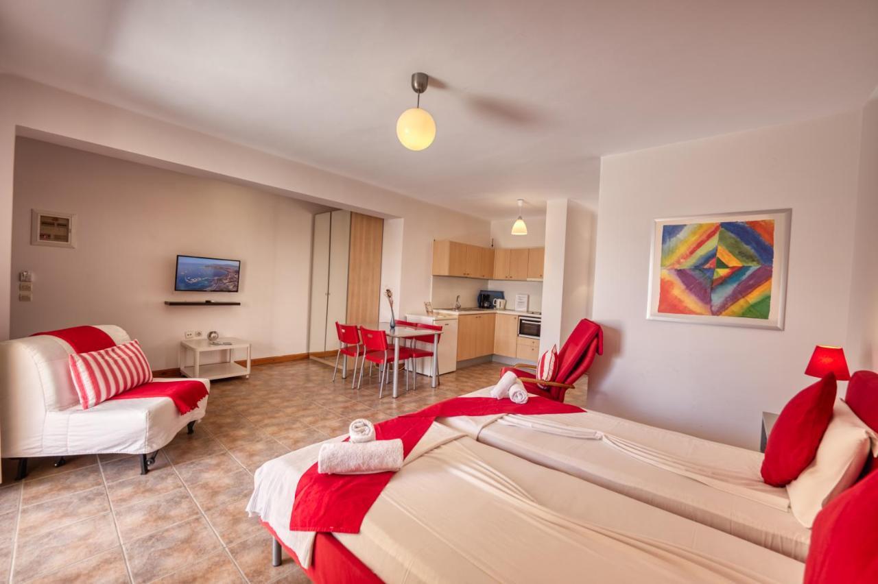 Glyfa Corfu Apartments Barbati Luaran gambar